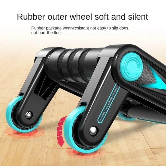 Roue abdominale pliable